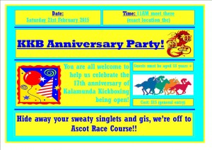 Be there or be square!