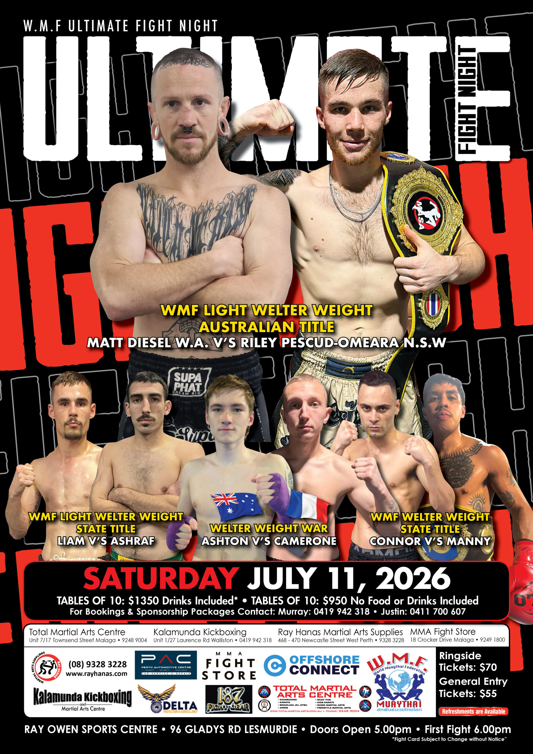 Fight Night July 2026